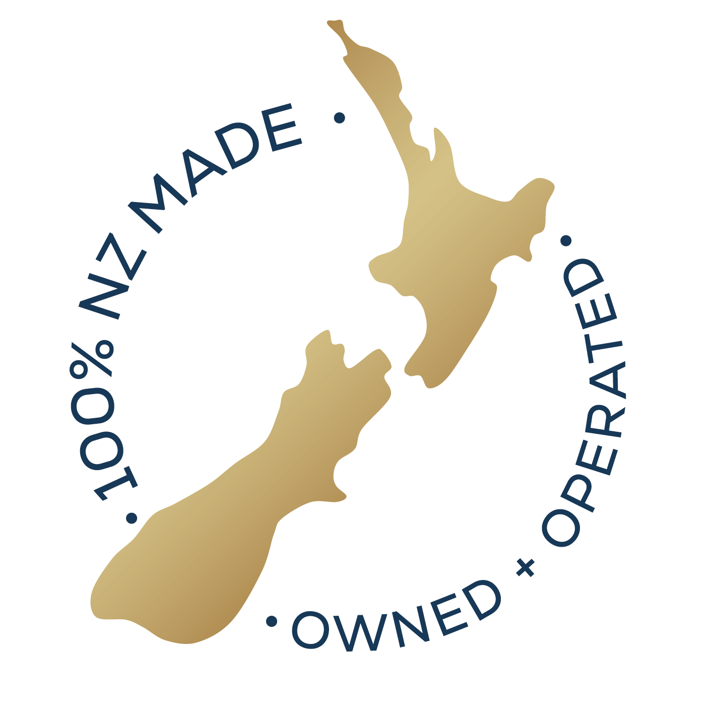 100% NZ Made Owned and Operated